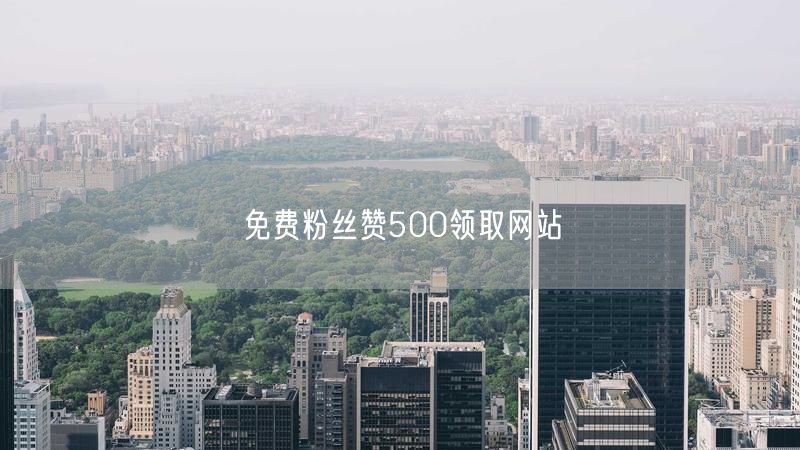 免费粉丝赞500领取网站