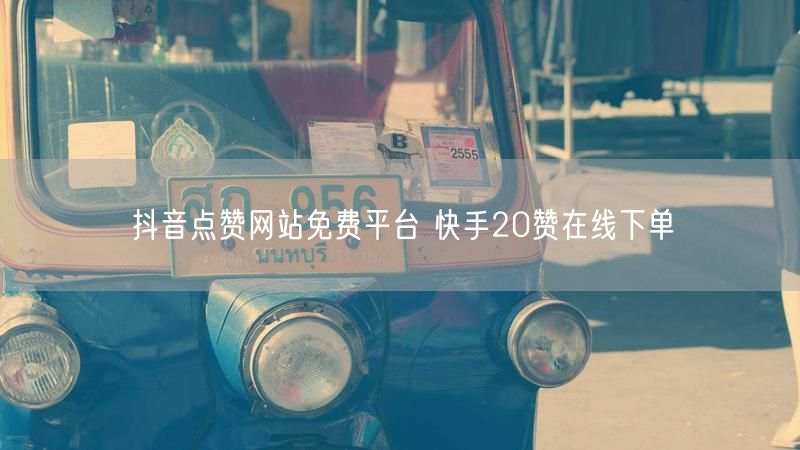 抖音点赞网站免费平台 快手20赞在线下单